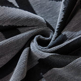 Funda de sofá – Gris Oscuro Boho