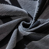 Boho Dark Grey Couch Cover