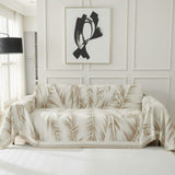 Funda de sofá – Beige Hojas