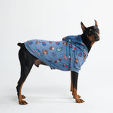 USA Hoodie Blue||size:L,XL,2XL,3XL