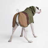 Dog Raincoat - Green Brown||size:S,M,L,XL,2XL,3XL,4XL