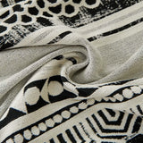 Funda de sofá – Negro Mosaico Moderno