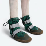 Hondenregenlaarsjes, Waterdichte hondenschoenen - Groen Camo
