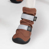 Flex Shell Waterproof Dog Boots - Brown
