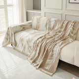 Leaves Beige Couch Cover