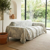 Lily Valley Grey Couch Cover