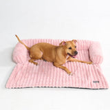 Cama de Lujo con Funda Protectora para Sofá - Rosa