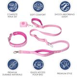 Pink Martingale Collar||size:A,B,C,D,E