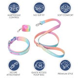 Pastel Icing Martingale Collar||size:A,B,C,D,E