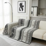 Mosaic Black Couch Cover