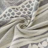 Mosaic Grey Couch Cover