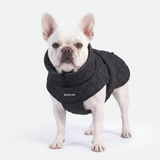 Black Quilted Winter Jacket||size:L