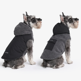 Grey and Black Reversible Jacket||size:M