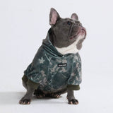 Concrete Wood Dog Hoodie - Timber