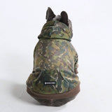 Concrete Wood Dog Hoodie - Moss