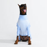 Dog Pajama - Blue Stripes