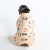 ドッグパジャマ - クッキーとミルク