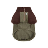 Brown Olive Plush Fleece Dog Sweater||size:S,M,L,XL,2XL,3XL,4XL