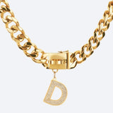 Eerste letter sieradenlabel - D