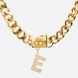 Initial Letter Jewelry Tag - E