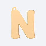 Ciondolo Lettera Iniziale - N