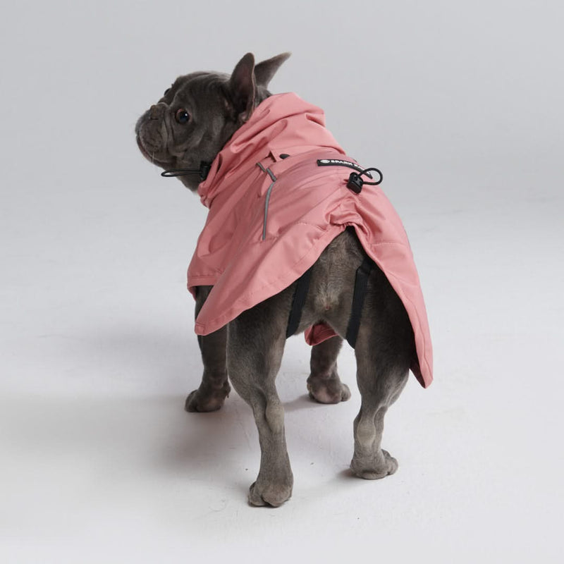 Breatheshield™ Dog Raincoat - Sea Pink