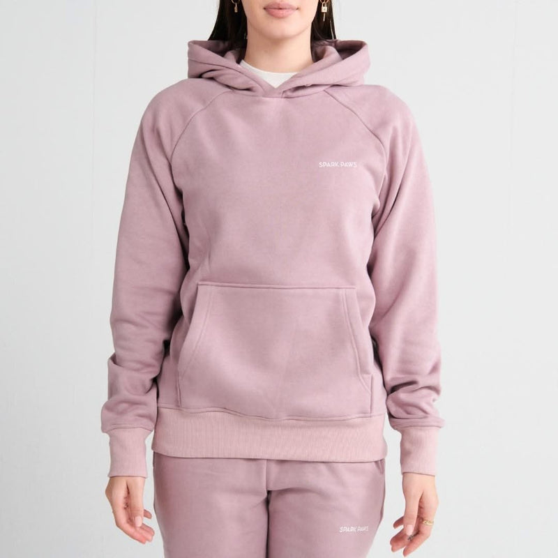 Essential Human Hoodie - Purple Taupe