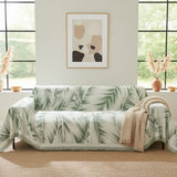 Pet Couch Cover - Leaves Green