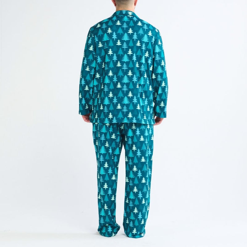 Christmas Pajama Top - Pine Trees