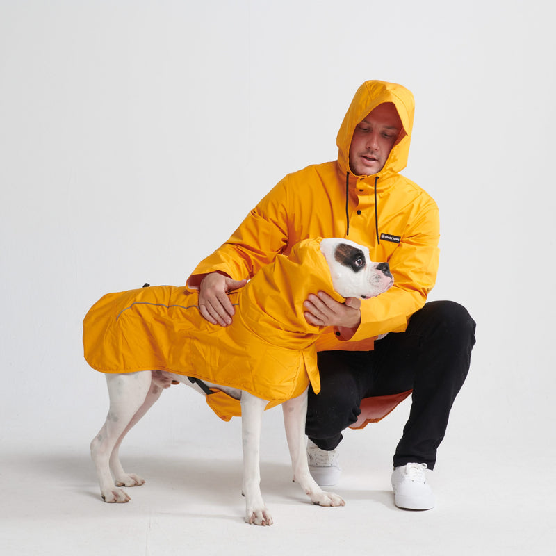 Dog Raincoat - Yellow