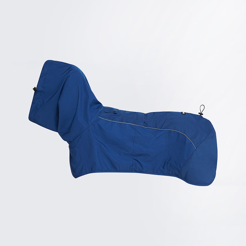 Dog Raincoat - Navy Blue