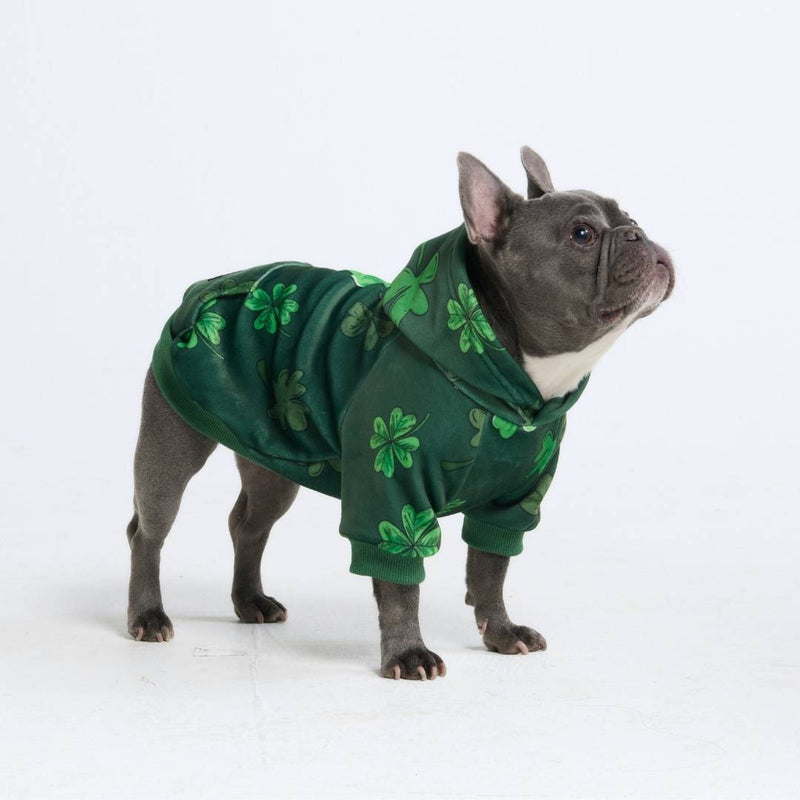 St. Paddy's Dog Hoodie - Dark Green (Limited Edition)