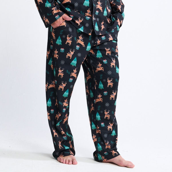 Human Pajama Pants - Reindeers