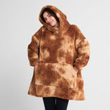 Fluffdreams Oversized Human Hoodie - Mocha