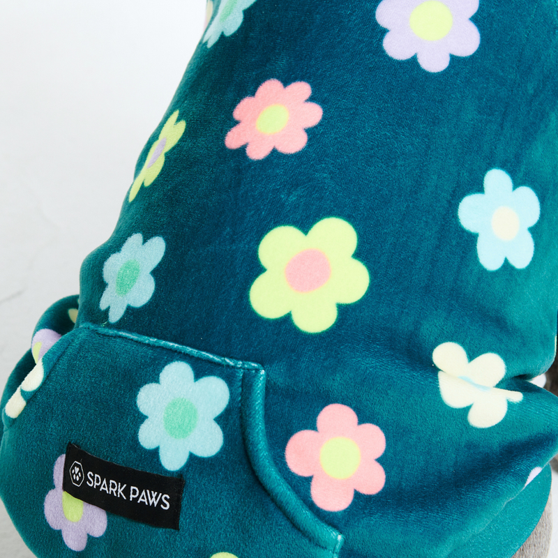 Daisy Dog Hoodie - Green