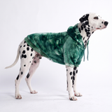 Velvet Emerald Green Hoodie||size:4XL