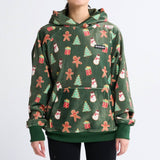Christmas Human Hoodie - Gingerbread