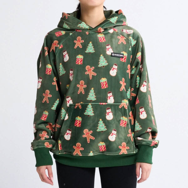 Christmas Human Hoodie - Gingerbread