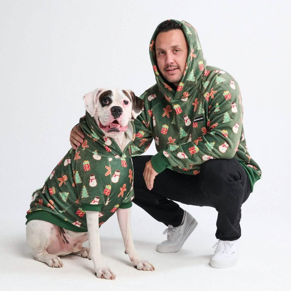 Christmas Human Hoodie - Gingerbread