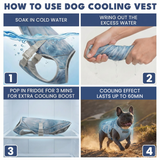 Ice Blue Cooling Vest||size:S,M,L,XL,2XL,3XL,4XL