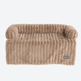 Cama de Lujo con Funda Protectora para Sofá - Marrón