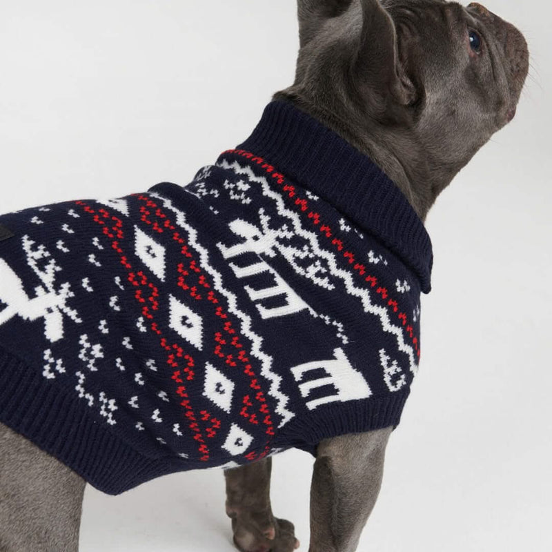 Dasher Blue Dog Sweater