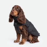 Black Quilted Winter Jacket||size:XL
