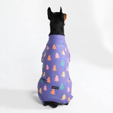 Dog Christmas Pajama - Candy Trees