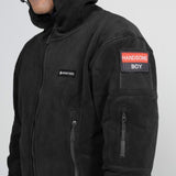 CozyFlex Utility Human Hoodie - Black