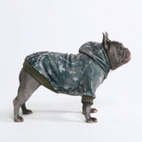 Concrete Wood Dog Hoodie - Timber