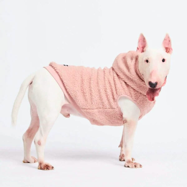 Teddy Sherpa Sweater - Pink