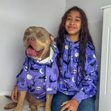 Halloween Human Hoodie - Purple