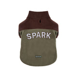 Brown Olive Plush Fleece Dog Sweater||size:S,M,L,XL,2XL,3XL,4XL