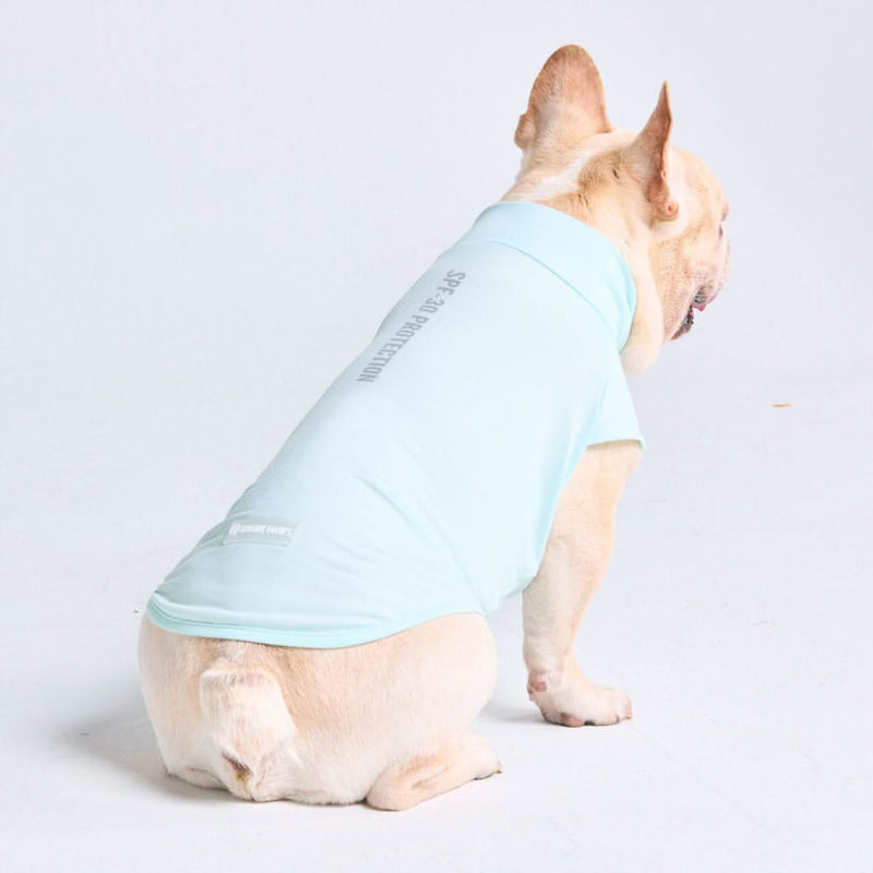 Sunblock Dog T-Shirt - Baby Blue